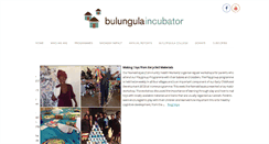Desktop Screenshot of bulungulaincubator.org